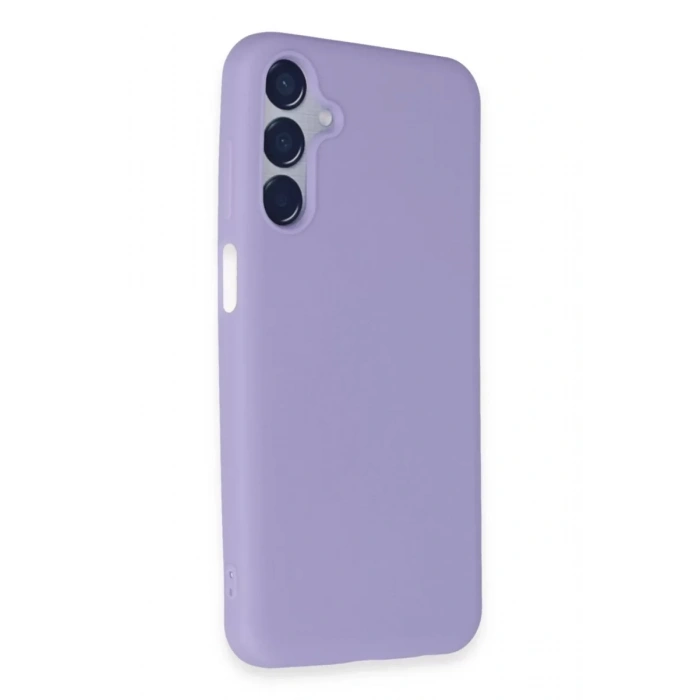 Samsung Galaxy M15 Kılıf First Silikon - Lila