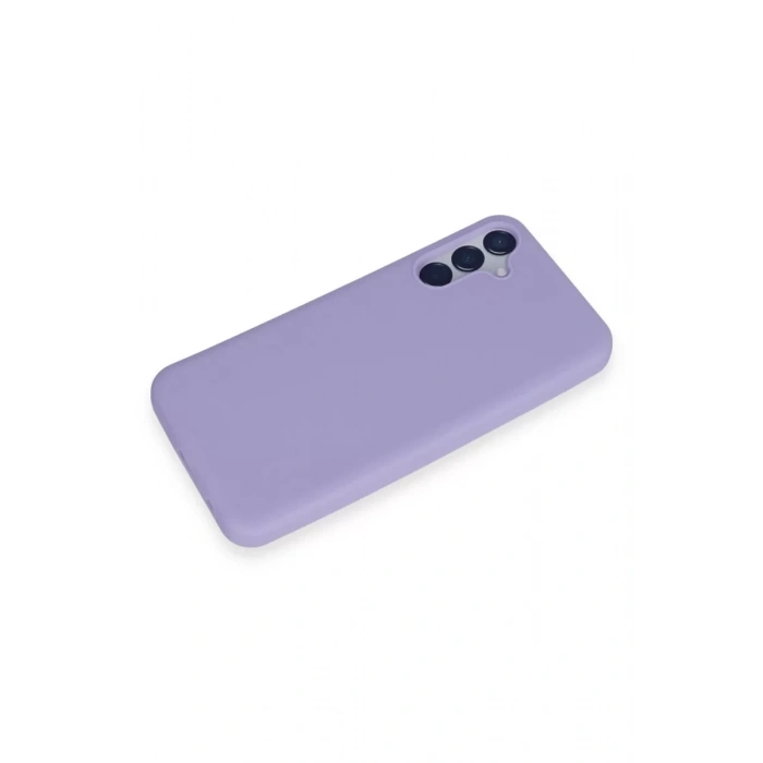 Samsung Galaxy M15 Kılıf First Silikon - Lila