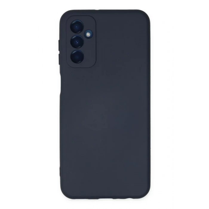 Samsung Galaxy M23 Kılıf Nano içi Kadife Silikon - Lacivert
