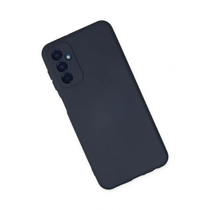 Samsung Galaxy M23 Kılıf Nano içi Kadife Silikon - Lacivert