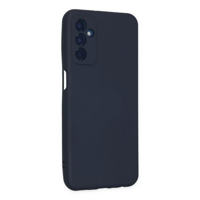 Samsung Galaxy M23 Kılıf Nano içi Kadife Silikon - Lacivert