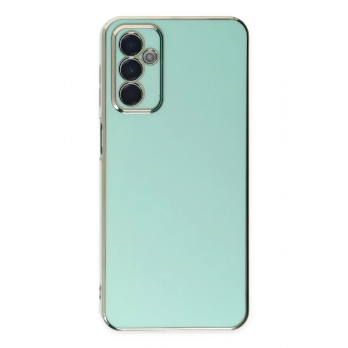 Samsung Galaxy M23 Kılıf Volet Silikon - Açık Yeşil