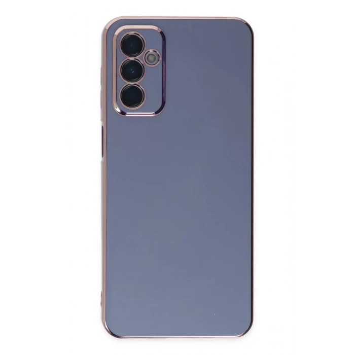 Samsung Galaxy M23 Kılıf Volet Silikon - Mavi
