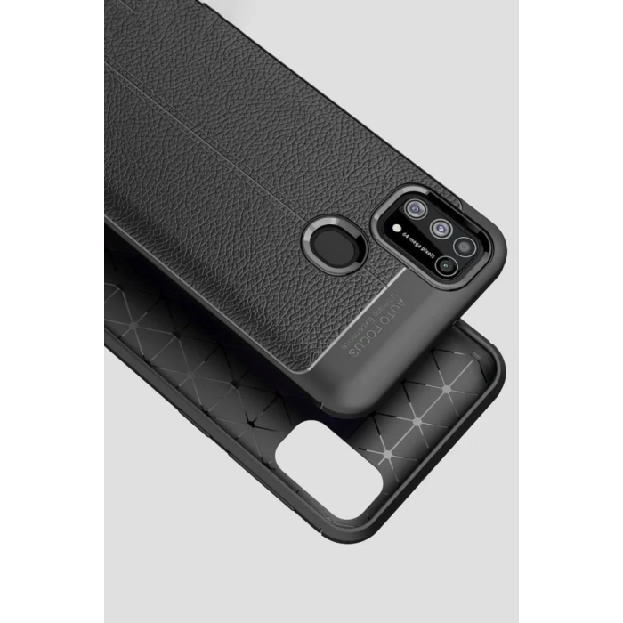 Samsung Galaxy M31 Kılıf Auto Focus Kapak - Kırmızı