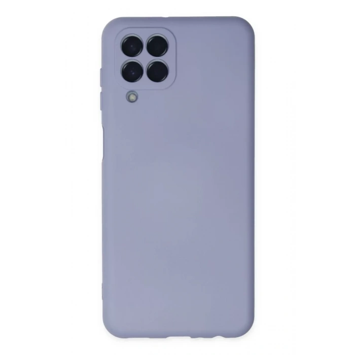Samsung Galaxy M33 Kılıf Nano içi Kadife Silikon - Lila