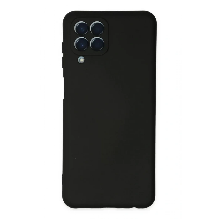 Samsung Galaxy M33 Kılıf Nano içi Kadife Silikon - Siyah