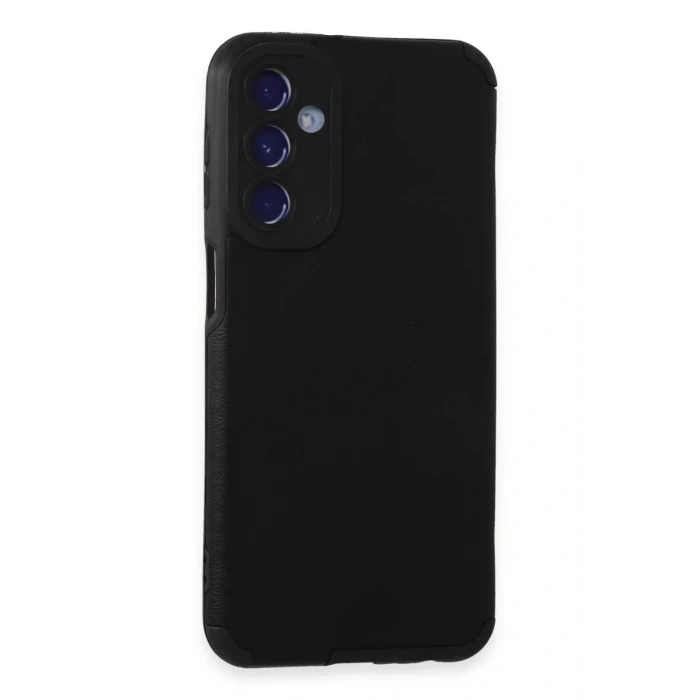 Samsung Galaxy M34 5G Kılıf Loop Deri Silikon - Siyah