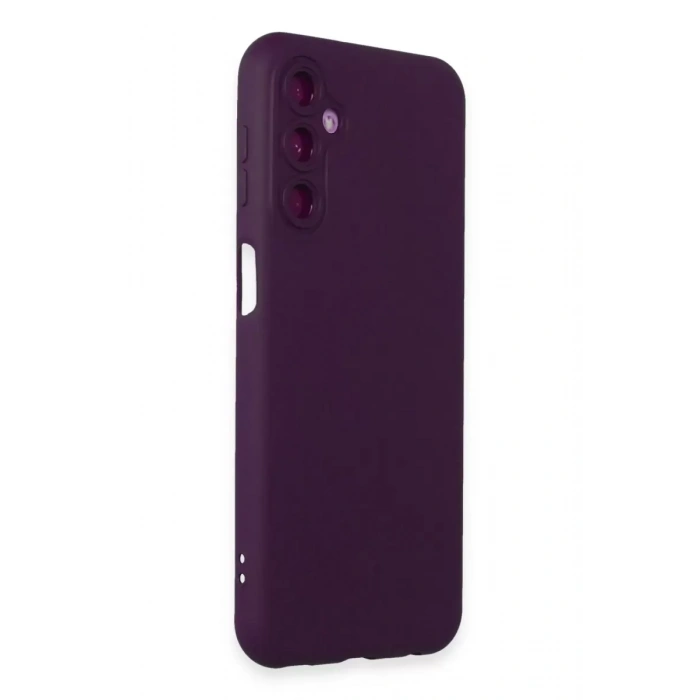 Samsung Galaxy M34 5G Kılıf Nano içi Kadife Silikon - Mor