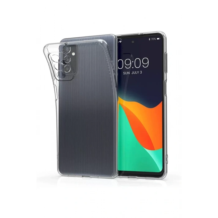 Samsung Galaxy M52 5G Kılıf Lüx Şeffaf Silikon