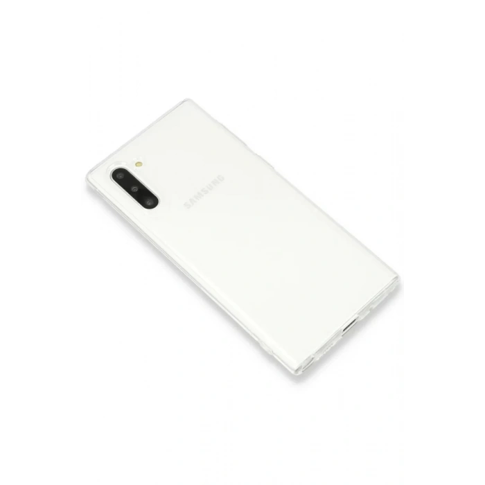 Samsung Galaxy Note 10 Kılıf Lüx Şeffaf Silikon