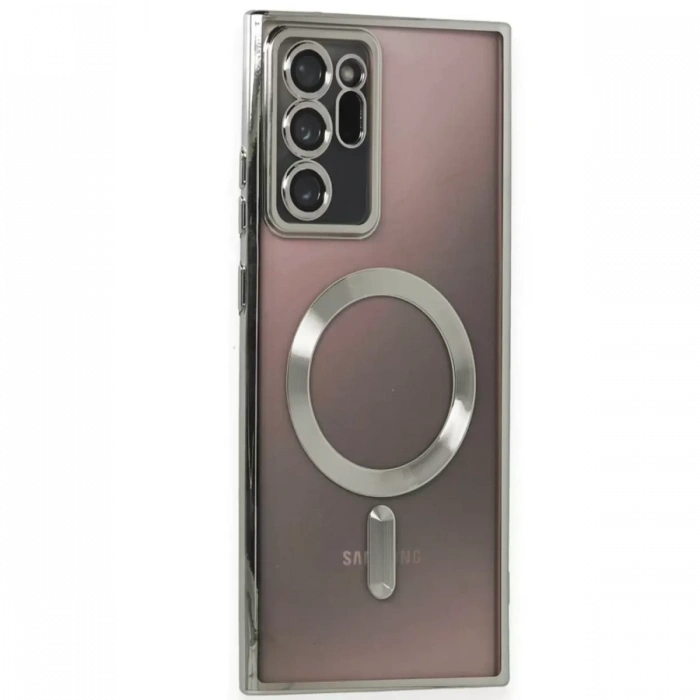 Samsung Galaxy Note 20 Ultra Kılıf Kross Magneticsafe Kapak - Titan Gri