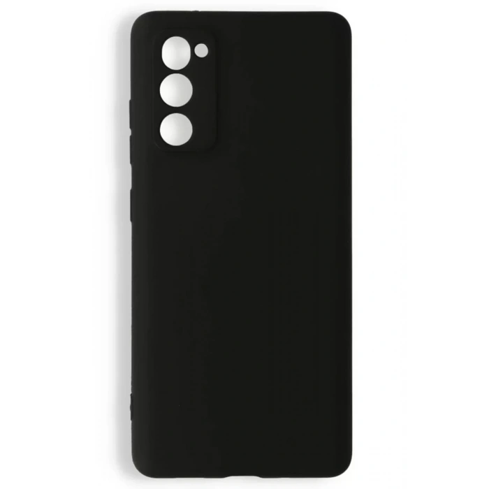 Samsung Galaxy S20 FE Kılıf Nano içi Kadife Silikon - Siyah