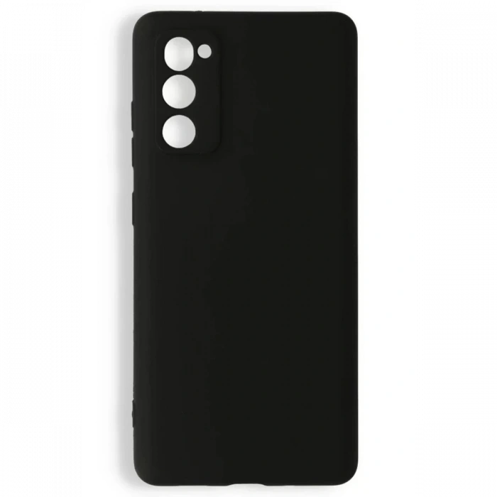 Samsung Galaxy S20 FE Kılıf Nano içi Kadife Silikon - Siyah