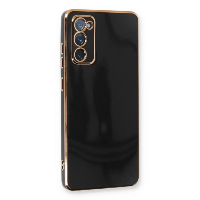 Samsung Galaxy S20 FE Kılıf Volet Silikon - Siyah
