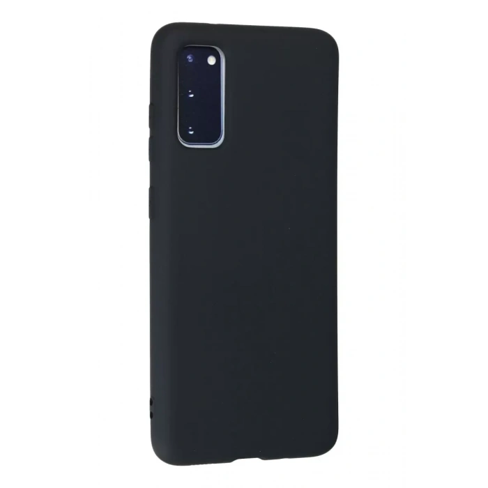 Samsung Galaxy S20 Kılıf Nano içi Kadife Silikon - Lacivert