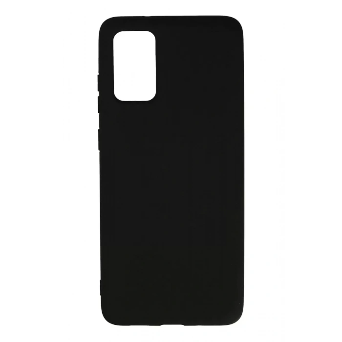Samsung Galaxy S20 Plus Kılıf Nano içi Kadife Silikon - Siyah