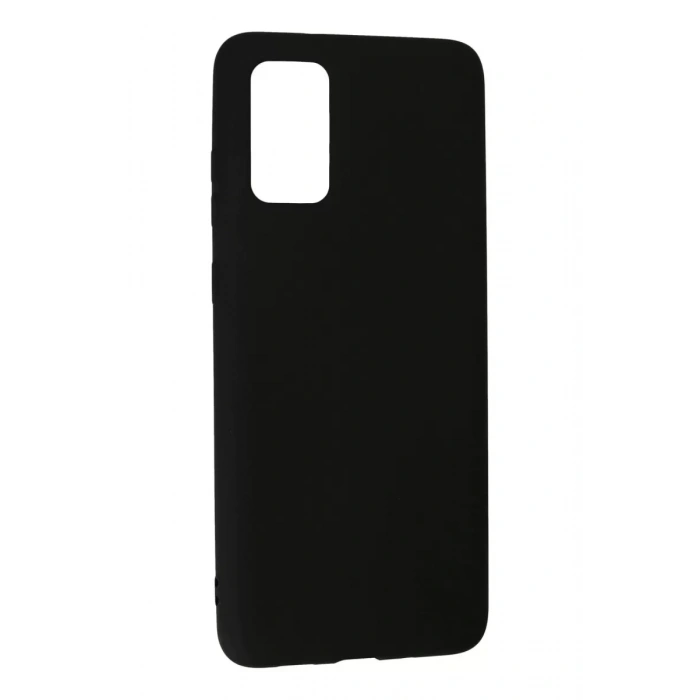 Samsung Galaxy S20 Plus Kılıf Nano içi Kadife Silikon - Siyah