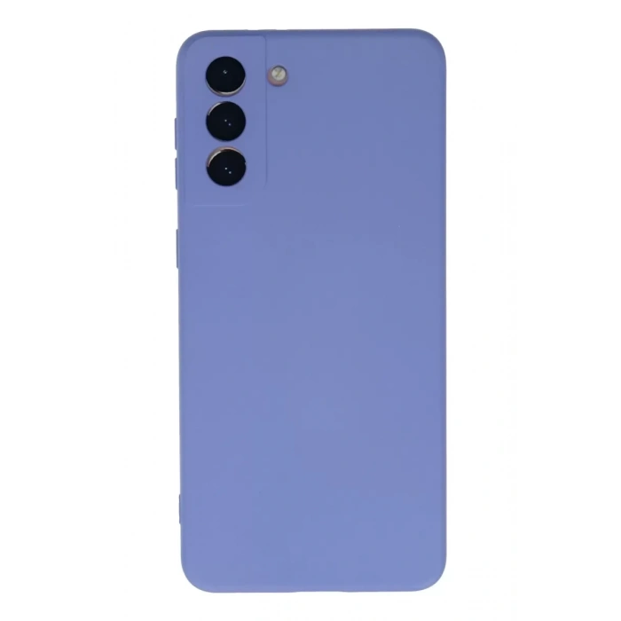 Samsung Galaxy S21 Plus Kılıf Nano içi Kadife Silikon - Lila