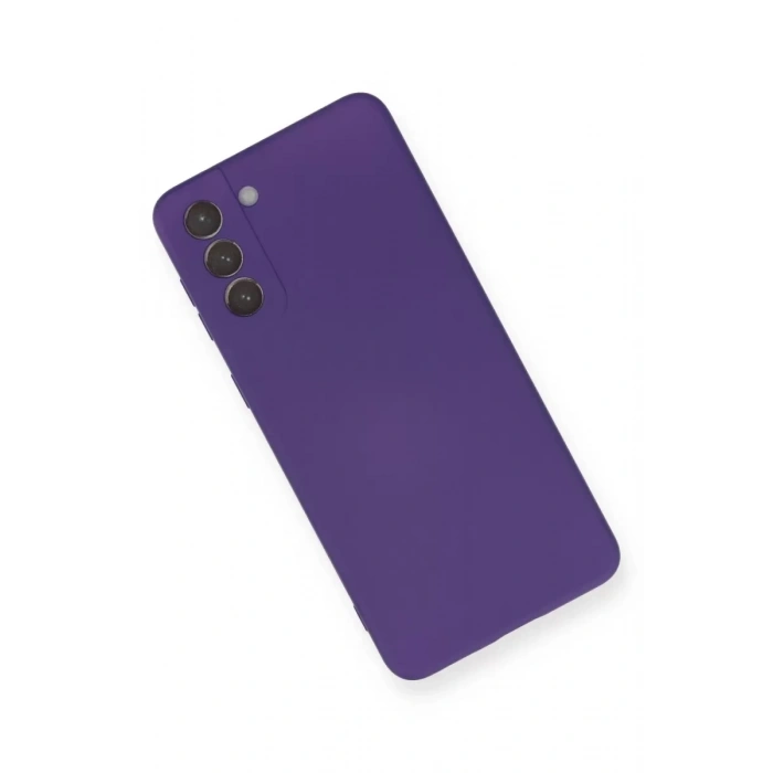 Samsung Galaxy S21 Plus Kılıf Nano içi Kadife Silikon - Mor