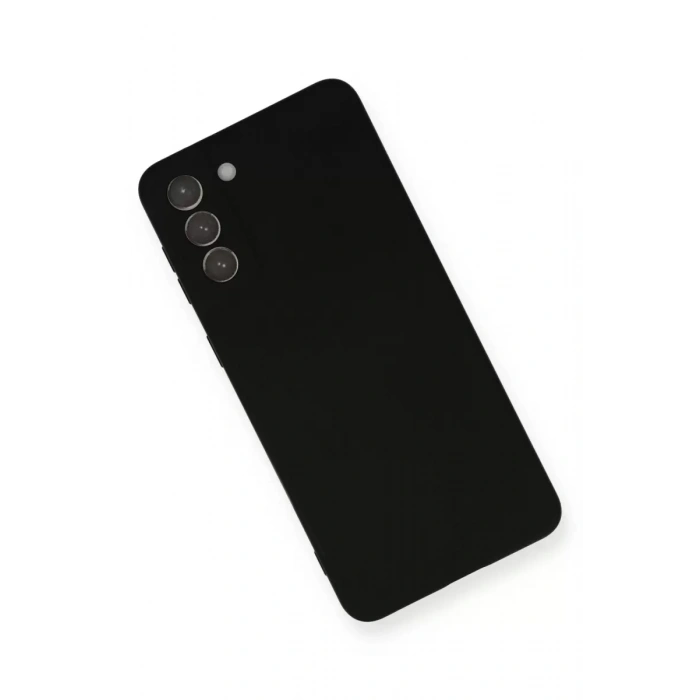 Samsung Galaxy S21 Plus Kılıf Nano içi Kadife Silikon - Siyah