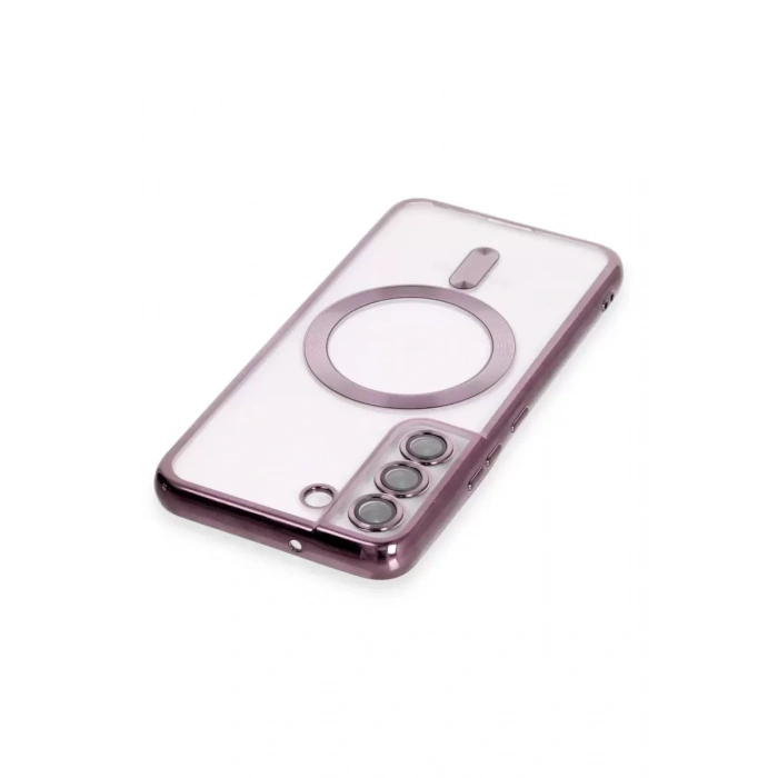 Samsung Galaxy S22 Kılıf Kross Magneticsafe Kapak - Mor