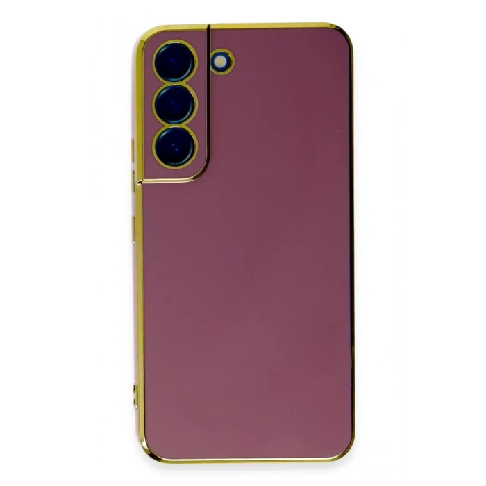 Samsung Galaxy S22 Plus Kılıf Volet Silikon - Kırmızı
