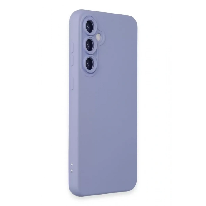 Samsung Galaxy S23 FE Kılıf Nano içi Kadife Silikon - Lila