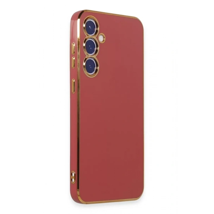 Samsung Galaxy S23 FE Kılıf Volet Silikon - Kırmızı