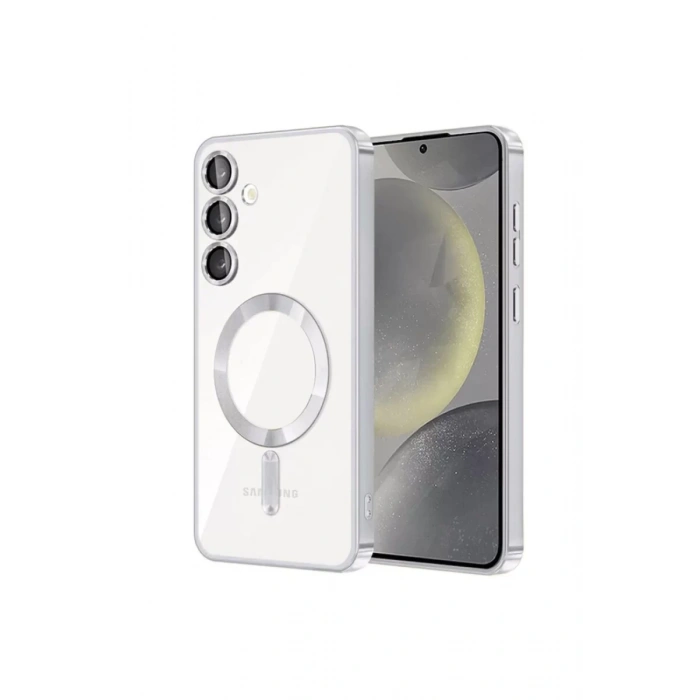 Samsung Galaxy S23 Kılıf Kross Magneticsafe Kapak - Titan Gri