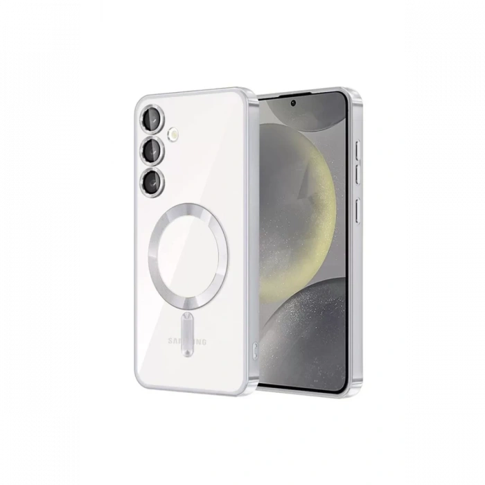 Samsung Galaxy S23 Kılıf Kross Magneticsafe Kapak - Titan Gri