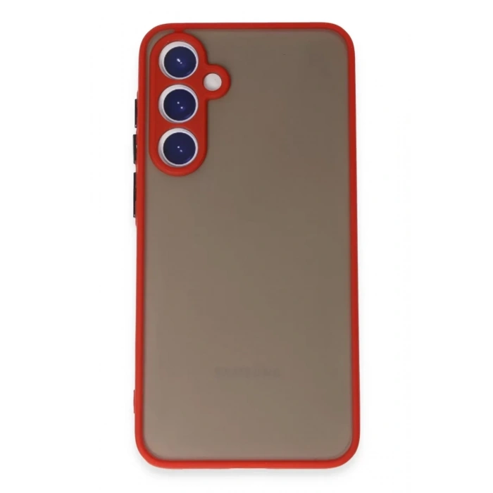 Samsung Galaxy S23 Kılıf Montreal Silikon Kapak - Kırmızı