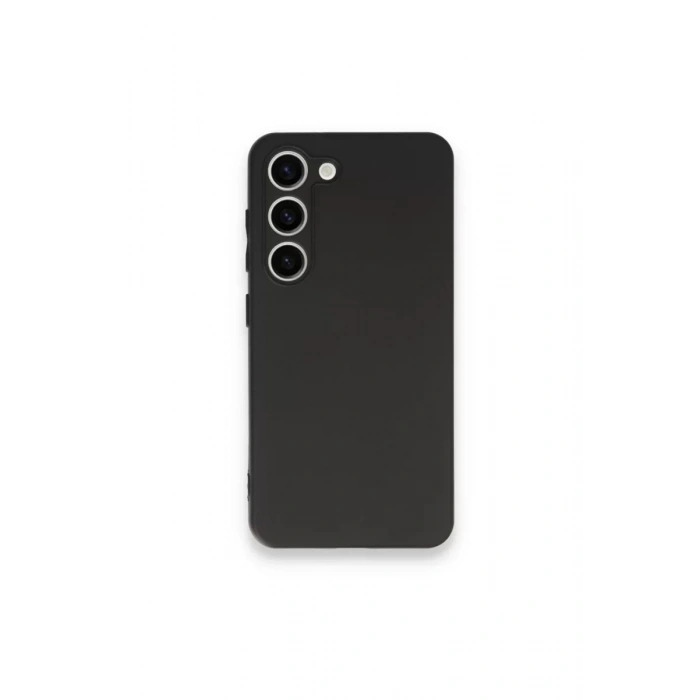 Samsung Galaxy S23 Plus Kılıf First Silikon - Siyah