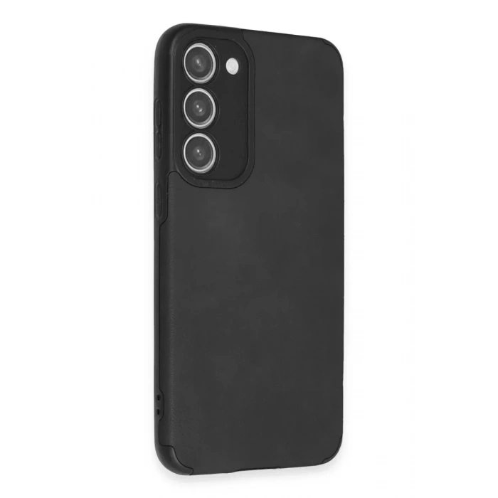 Samsung Galaxy S23 Plus Kılıf Loop Deri Silikon - Siyah