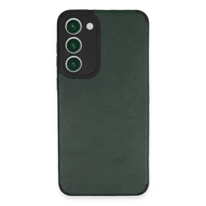 Samsung Galaxy S23 Plus Kılıf Loop Deri Silikon - Yeşil