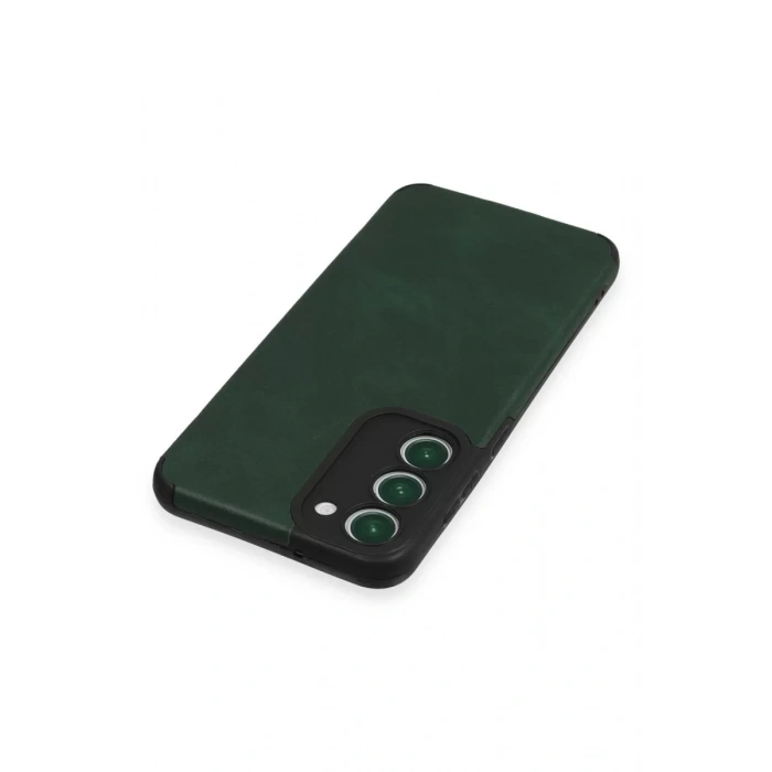 Samsung Galaxy S23 Plus Kılıf Loop Deri Silikon - Yeşil
