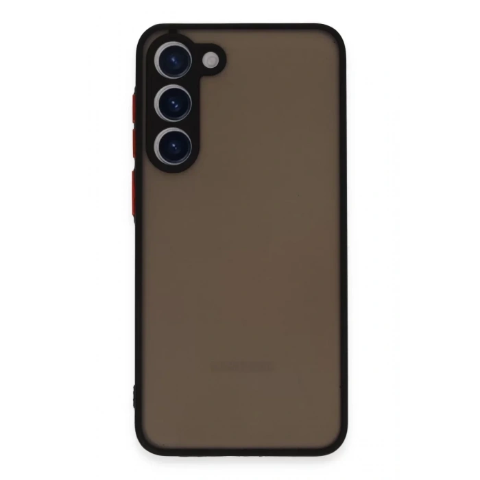 Samsung Galaxy S23 Plus Kılıf Montreal Silikon Kapak - Siyah
