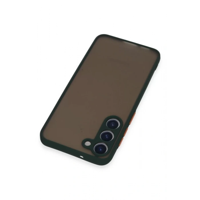 Samsung Galaxy S23 Plus Kılıf Montreal Silikon Kapak - Yeşil