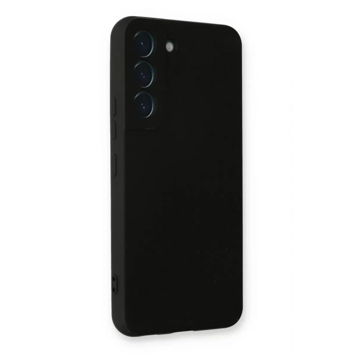 Samsung Galaxy S23 Plus Kılıf Nano içi Kadife Silikon - Siyah