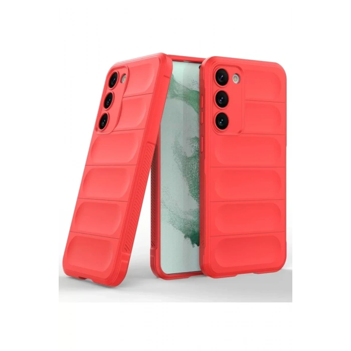 Samsung Galaxy S23 Plus Kılıf Optimum Silikon - Kırmızı