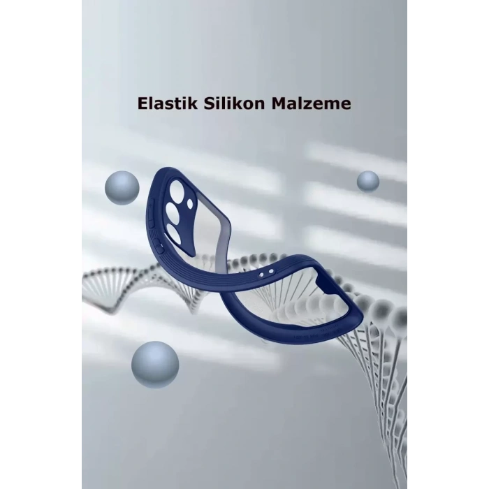 Samsung Galaxy S23 Plus Kılıf Platin Silikon - Lacivert