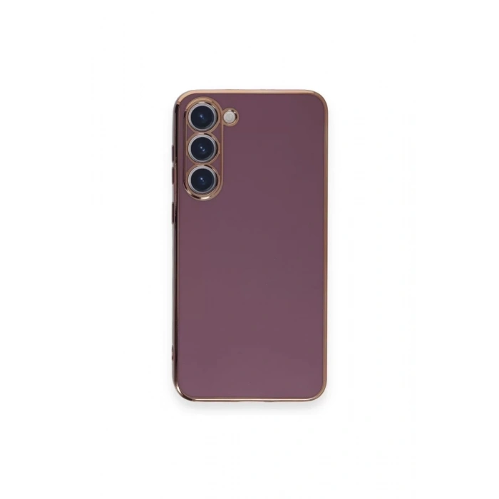 Samsung Galaxy S23 Plus Kılıf Volet Silikon - Mor