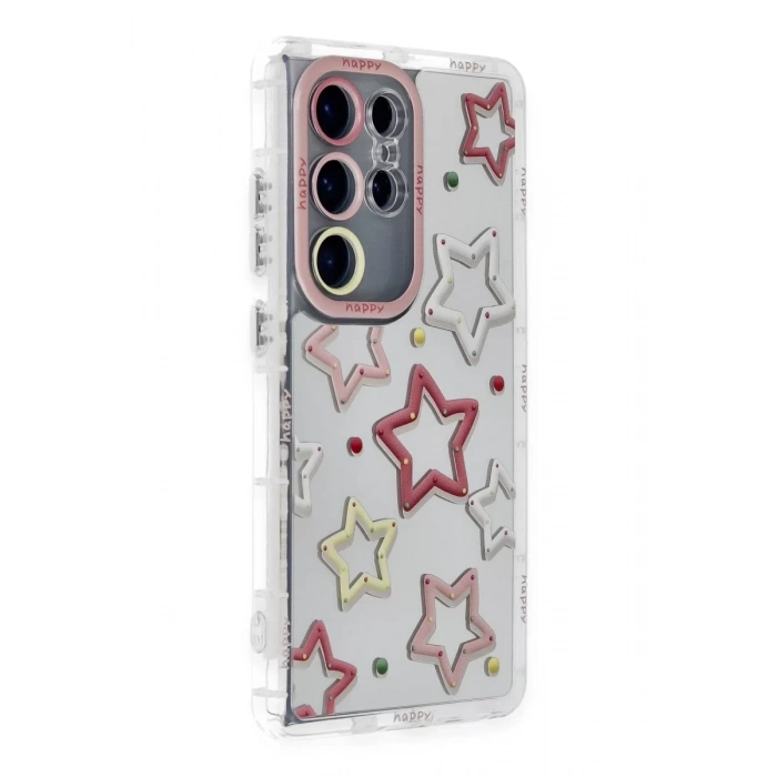 Samsung Galaxy S23 Ultra Kılıf Reflexion Desenli Kapak - Desen 3