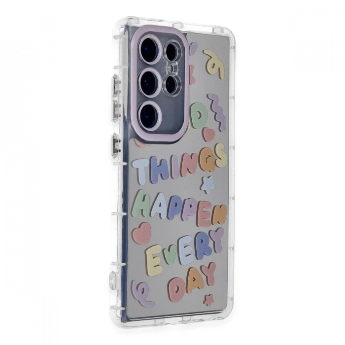 Samsung Galaxy S23 Ultra Kılıf Reflexion Desenli Kapak - Desen 7