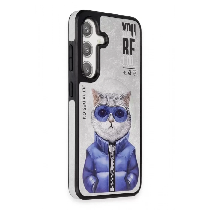 Samsung Galaxy S24 Fun Magsafe Kapak - Titan Gri-2