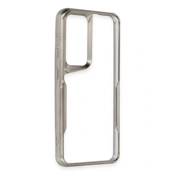Samsung Galaxy S24 Kılıf Boyi Silikon Kapak - Titan Gri