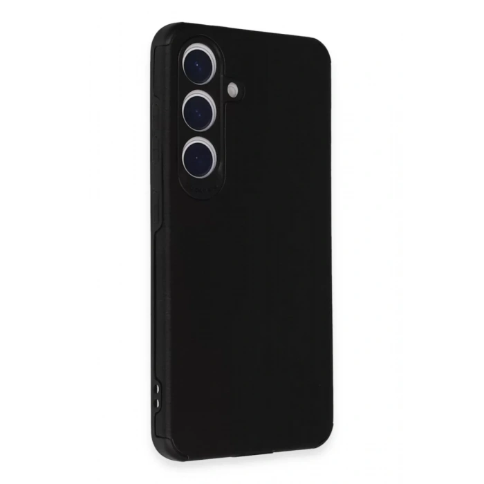 Samsung Galaxy S24 Kılıf Loop Deri Silikon - Siyah