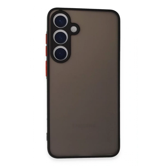 Samsung Galaxy S24 Kılıf Montreal Silikon Kapak - Siyah