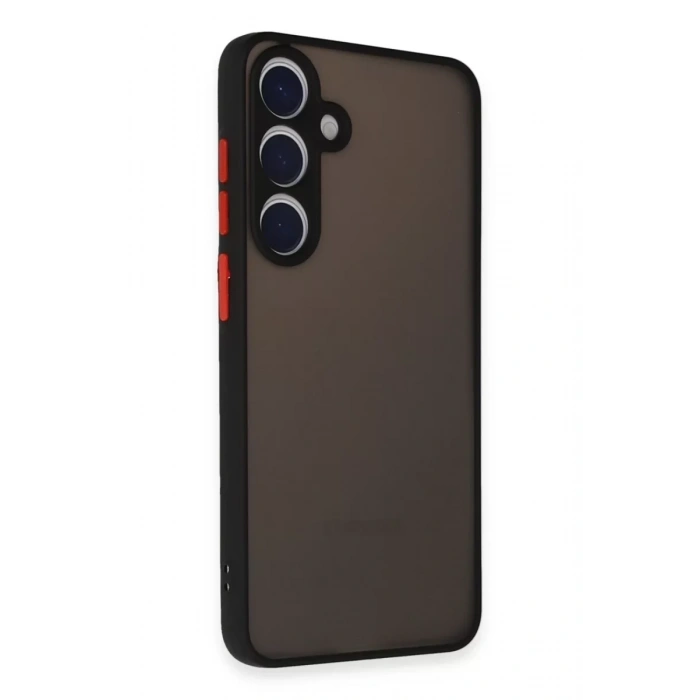 Samsung Galaxy S24 Kılıf Montreal Silikon Kapak - Siyah