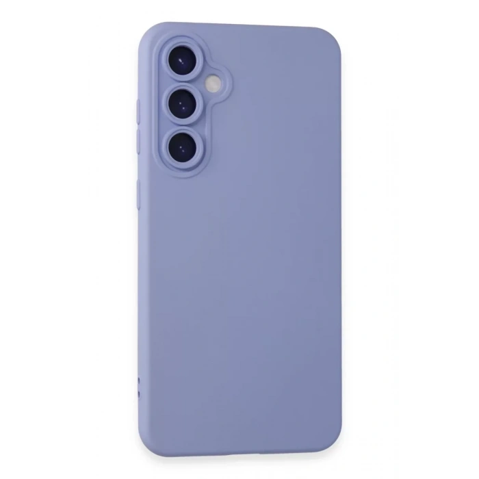 Samsung Galaxy S24 Kılıf Nano içi Kadife Silikon - Lila