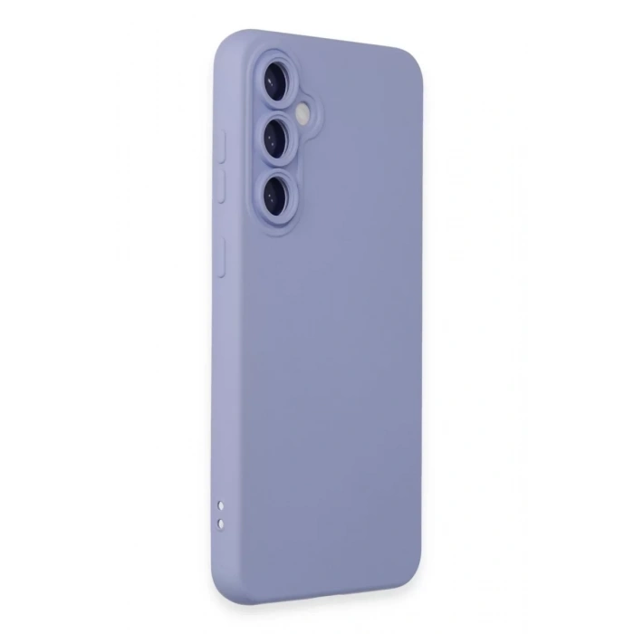Samsung Galaxy S24 Kılıf Nano içi Kadife Silikon - Lila